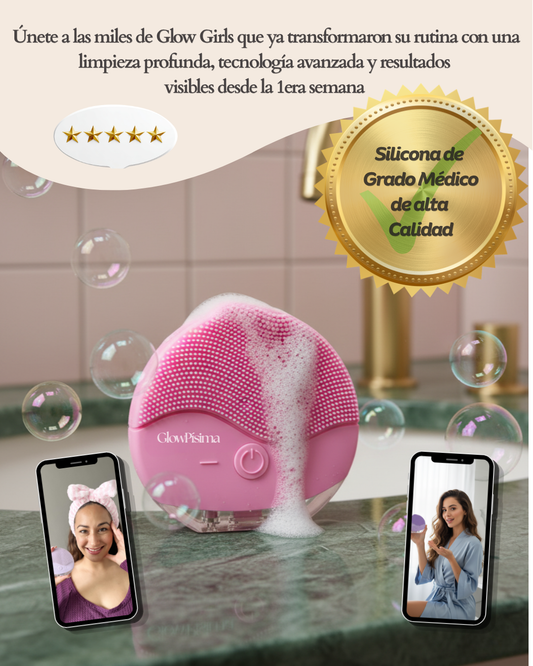 GlowSonic: Limpieza profunda en 60 segundos